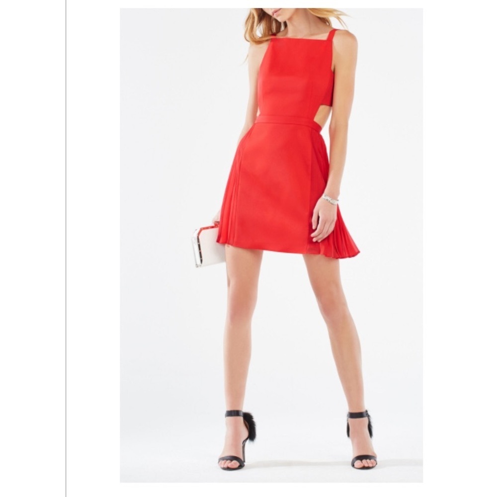 BCBG Maxazaria Red Cocktail Dress